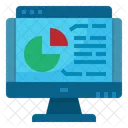 Kreis Diagramm Computer Symbol