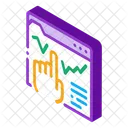 Online-Analysediagramm  Symbol