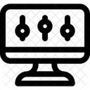 Online-Analyse  Symbol