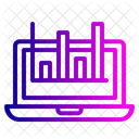 Online Analytik Verarbeitung Symbol