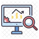 Isystem Monitoring Online Analysis Online Data Analyzing Icon