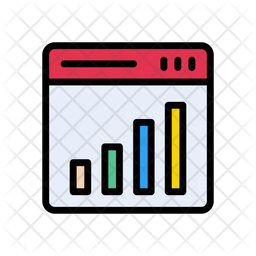 Online Analysis Icon Of Colored Outline Style Available In Svg Png Eps Ai Icon Fonts