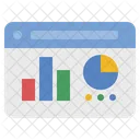 Online Analysis Chart Graph Icon