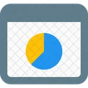 Online Analysis Browser Analysis Pie Chart Icon