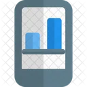 Online Analysis Mobile Analysis Graph Icon