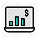 Online Analysis Graph Stats Icon