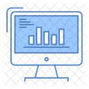 Online Analysis Analytics Chart Icon