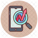 Online Analysis Mobile Analysis Online Graph Icon