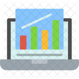 Online Analysis Icon - Download in Flat Style
