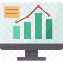 Online Analysis Icon - Download in Flat Style