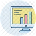 Online Analysis Accounting Analysis Icon