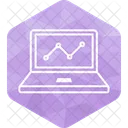 Online Analysis Market Marketing Icon