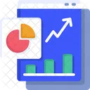 Online Analysis Diagram  Icon