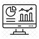 Online Analysis Monitoring Dashboard Icon