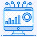 Online Analytical Processing Data Processing Data Visualisation Icon