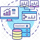 Online analytical processing  Icône
