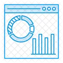 Graph Online Chart Icon