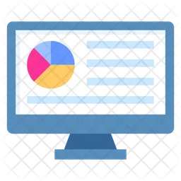 Online Analytics  Icon