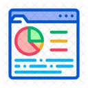 Online Statistician Analysis Icon