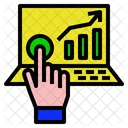 Ecommerce Progress Trading Icon