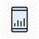 Mobile Chart Report Icon