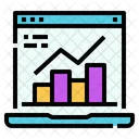 Data Analytics Web Statistics Icon