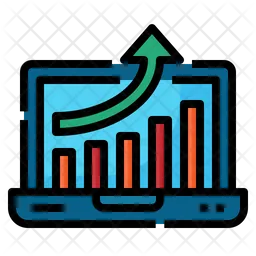 Online Analytics  Icon