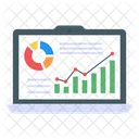 Data Growth Business Growth Data Analytics Icon