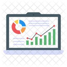 Online Analytics  Icon