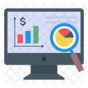 Data Analytics Online Analytics Statistics Icon