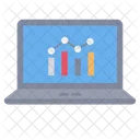 Online Analytics Analysis Analytics Icon