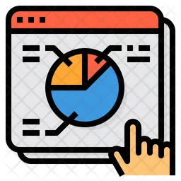 Online Analytics  Icon