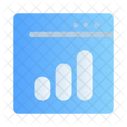 Online Analytics  Icon