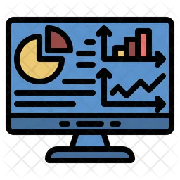 Online Analytics  Icon