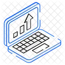 Data Analytics Online Analytics Online Chart Icon