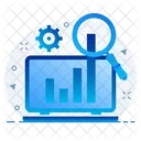 Online Analytics Analytics Infographics Icon