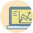 Online Analytics Accounting Analysis Icon