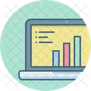 Online Analytics Accounting Analysis Icon