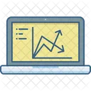 Online analytics  Icon