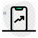 Online Analytics Chart Growth Chart Online Graph Icon