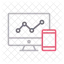 Graph Report Analytic Icon