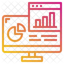Computer Website Graph Icon