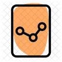 Online Analytics Online Growth Data Analytics Icon