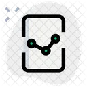 Online Analytics Online Growth Data Analytics Icon