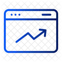 Online Analytics  Icon