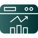 Online Analytics  Icon