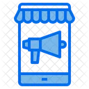 Mobile Shop Screen Icon