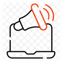 Online Announcement  Icon