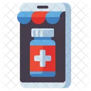 Online Apotheke Online Arzt Medizinische App Symbol