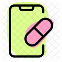 Online Apotheken App Online Apothekenanwendung Online Medizin App Symbol